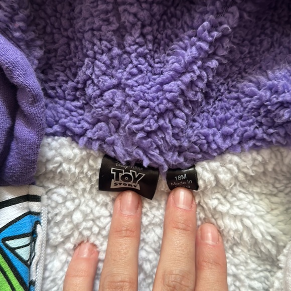 Buzz Lightyear Fleece Hoodie/Jacket - 18 months - Picture 4 of 4